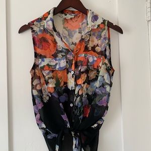 Nordstrom’s sleeveless floral top